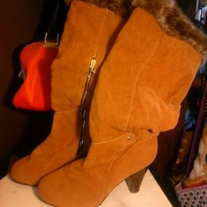 Cute knee high boots